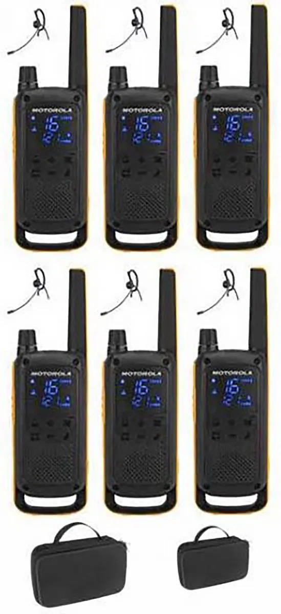 Motorola Talkabout T82 Extreme Set 6 Portofoons