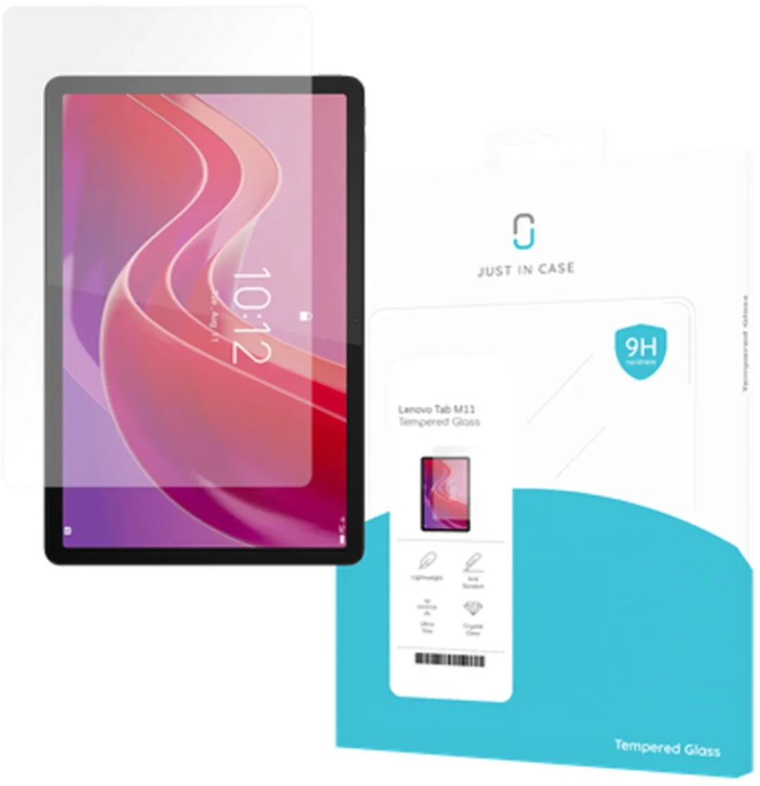 Just in Case Screenprotector Lenovo Tab M11 Glas