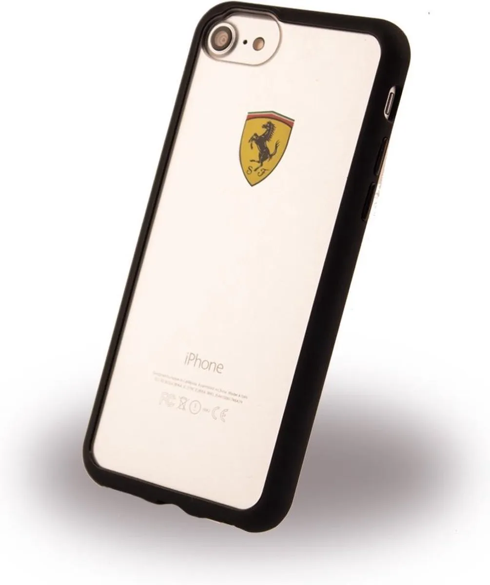 Ferrari Transparant Hoesje iPhone 7/8/SE 2020/2022
