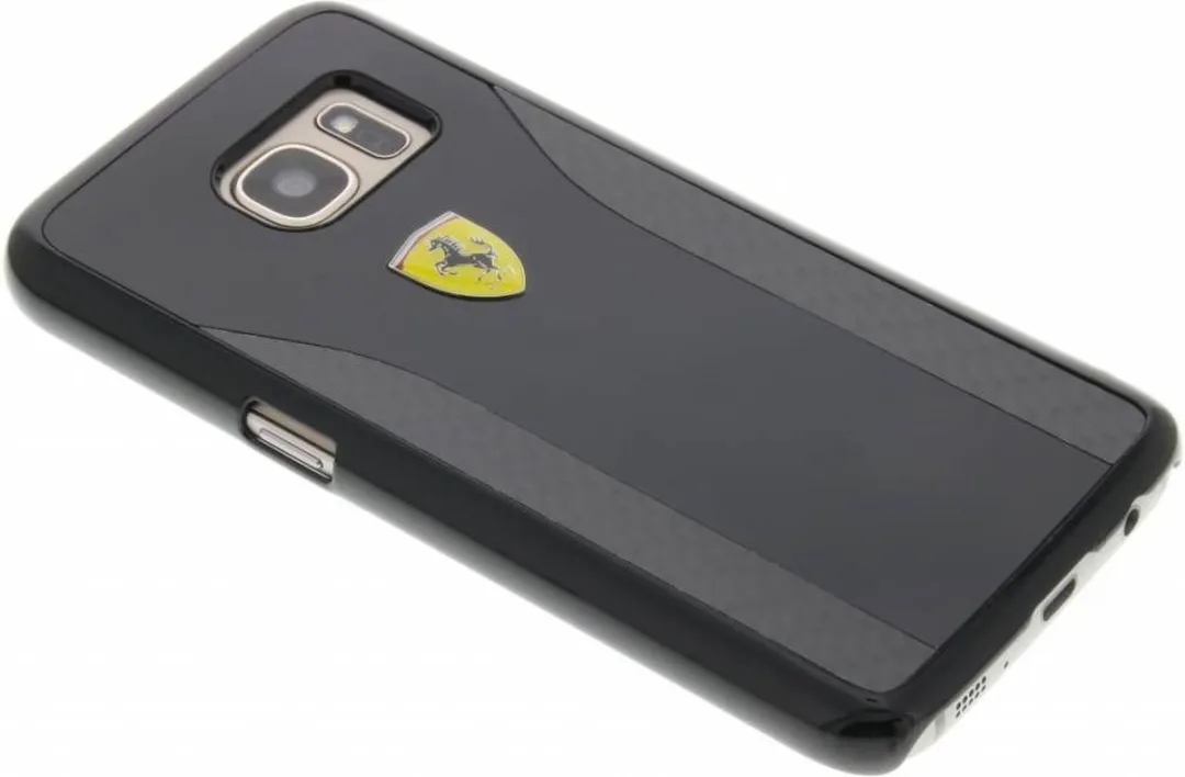 Ferrari Real Carbon Fiber Hard Case Samsung Galaxy S7