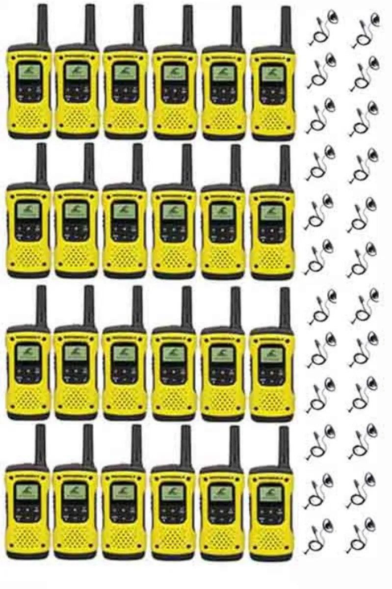 Motorola TLKR T92 H2O Portofoons - 24 Stuks - Geel