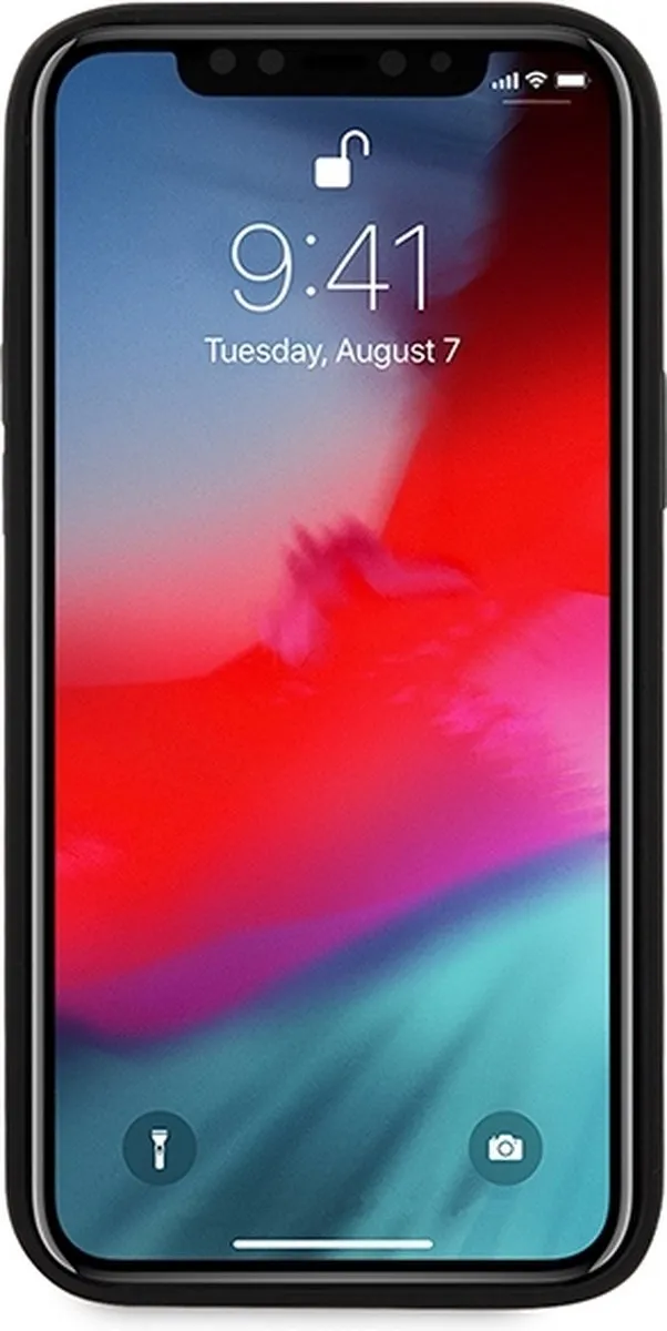 Ferrari iPhone 12 Pro Max Hoesje - Effen Rood Kunstleer