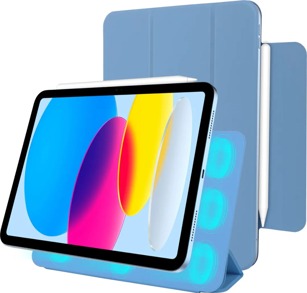 Just in Case iPad 11/10e Gen TriFold Bookcase Hoes