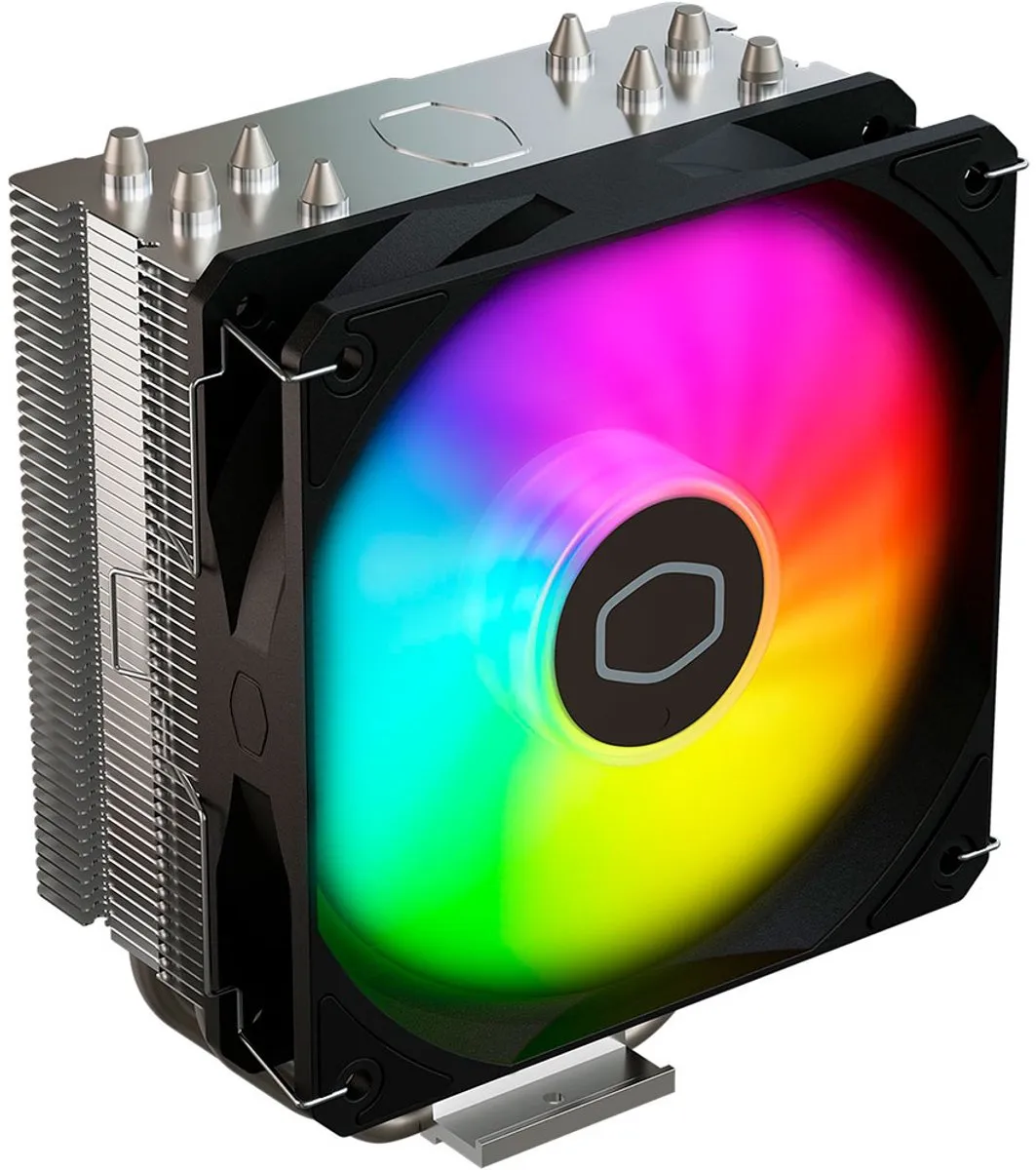 Cooler Master RR-S4NA-17PA-R1 CPU-ventilator 12cm - Zwart/Zilver