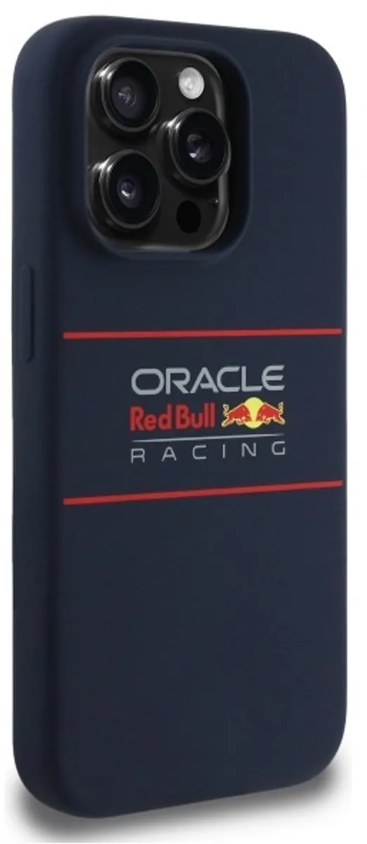 Red Bull Racing iPhone 15 Pro Max Hoesje - Donkerblauw MagSafe