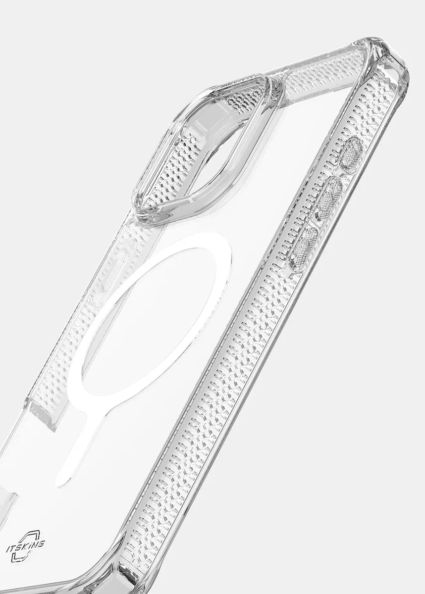 Itskins Level 2 HybridMagClear iPhone 16 Pro Hoesje - Transparant - afbeelding 6 van 6
