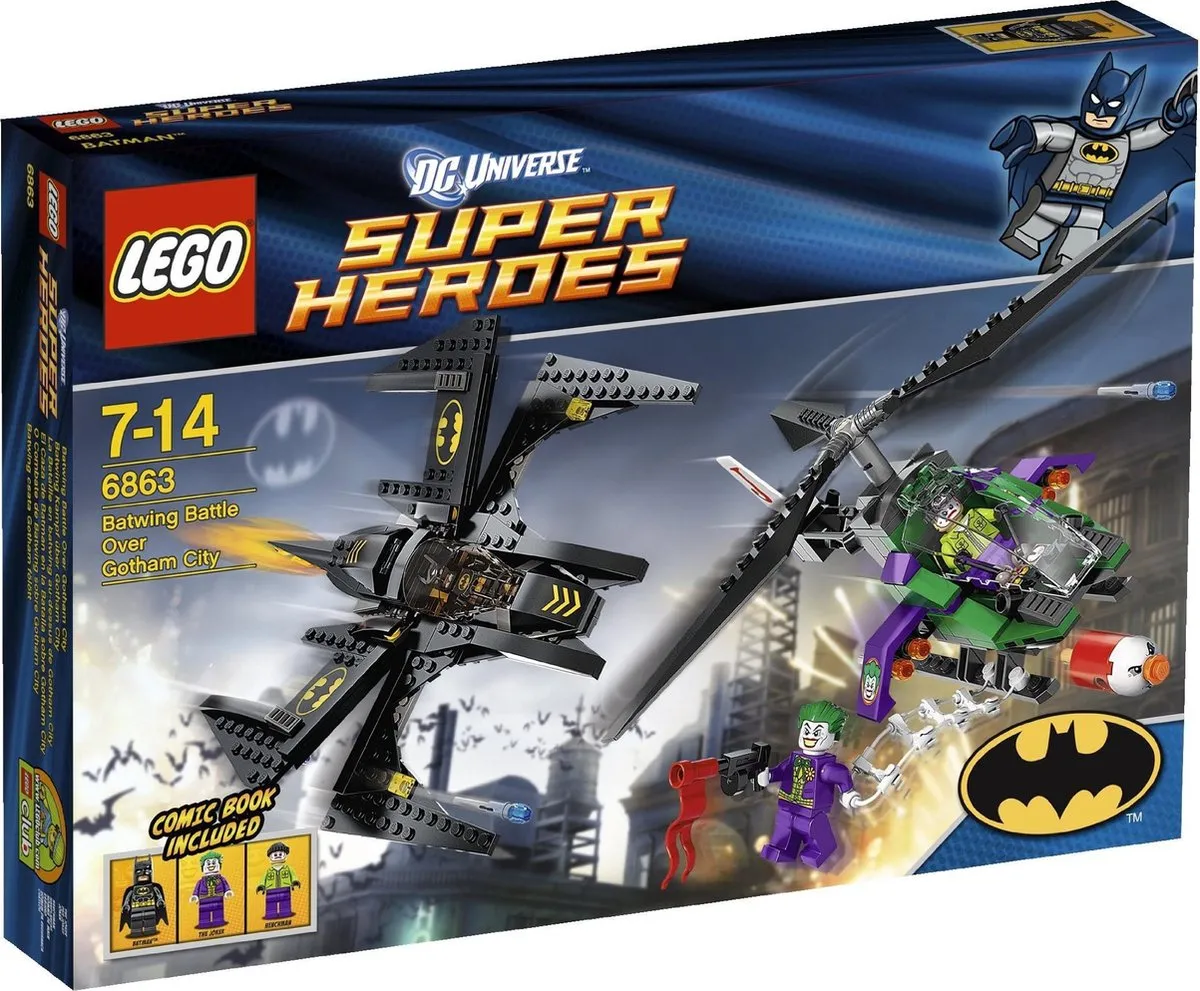 LEGO Batwing Battle Over Gotham City 6863