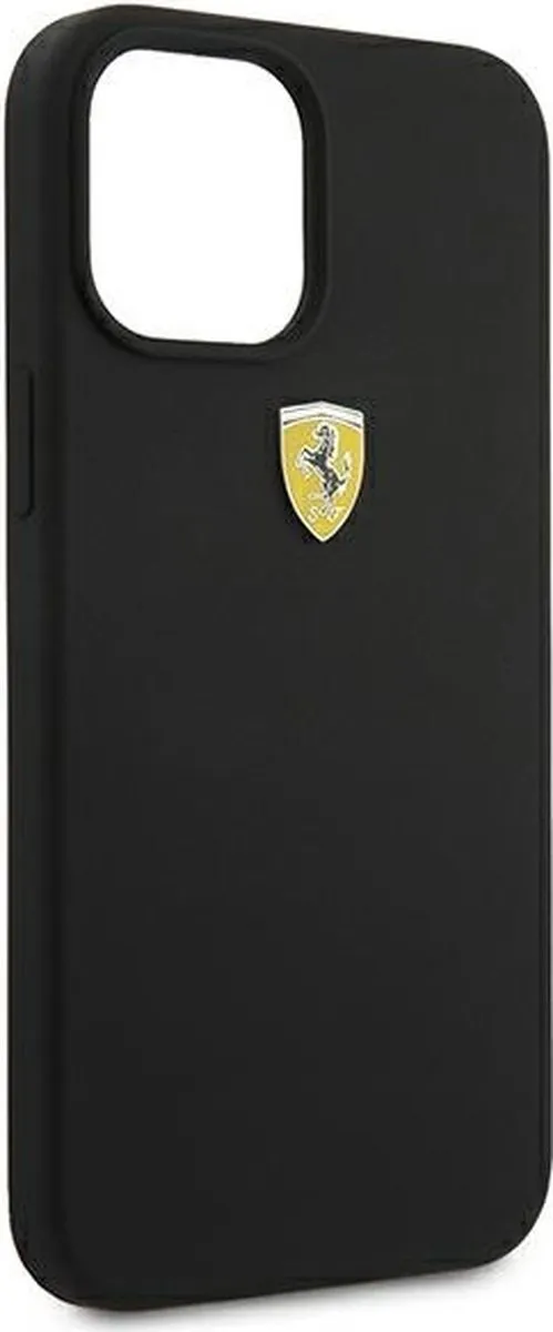 Ferrari FESSIHCP12LBK iPhone 12 Pro Max - Zwart Hardcase