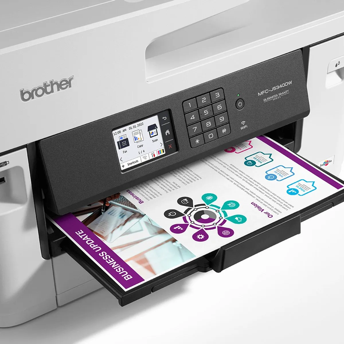 Brother MFC-J5340DW A3 All-In-One Printer - Wit