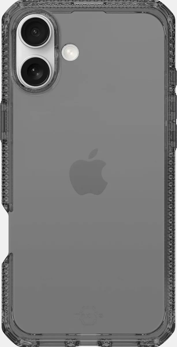 ITSKINS iPhone 16 Plus Hoesje - Zwart - AP6R-SPECM-SMOK