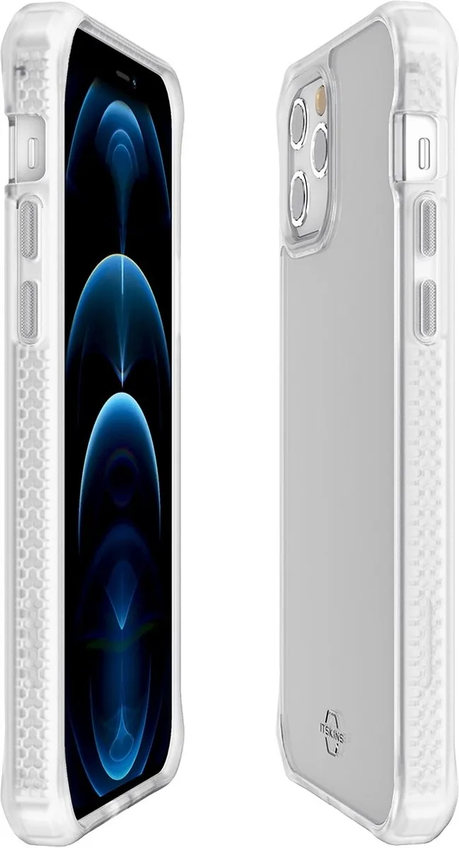 Itskins HybridFrost iPhone 12 Pro Max Hoesje - Transparant