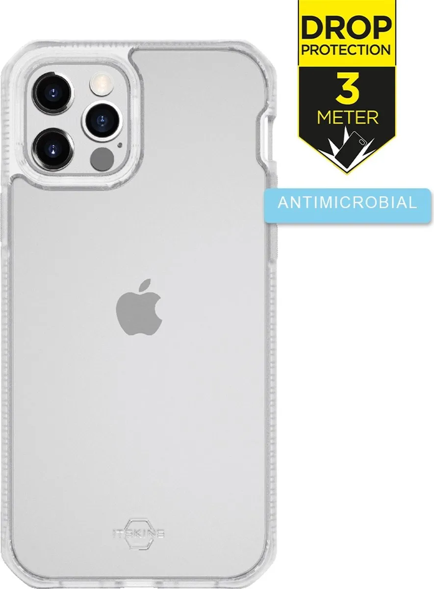 Itskins HybridFrost iPhone 12 Pro Max Hoesje - Transparant