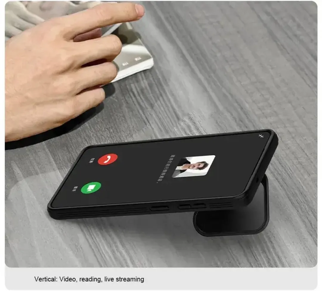 Nillkin CamShield Prop Magnetic Hoesje Samsung Galaxy S26 Ultra - Zwart