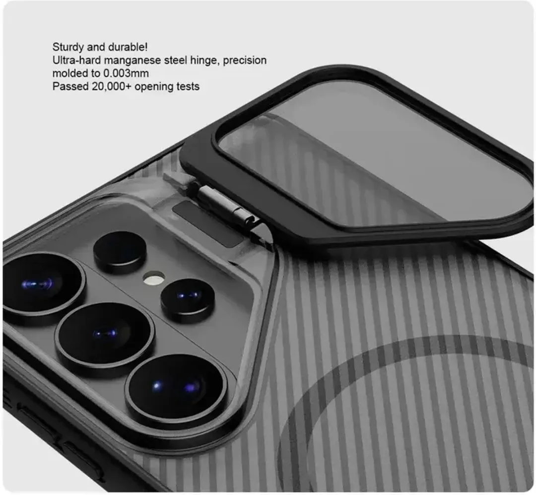 Nillkin CamShield Prop Magnetic Hoesje Samsung Galaxy S26 Ultra - Zwart - afbeelding 6 van 6