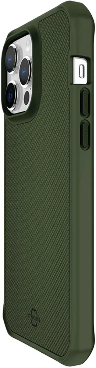 Itskins Ballistisch Nylon iPhone 14 Pro Hoesje ITBALNYLIP14PGN