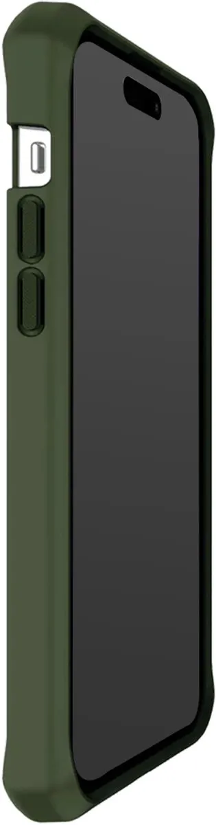 Itskins Ballistisch Nylon iPhone 14 Pro Hoesje ITBALNYLIP14PGN - Groen