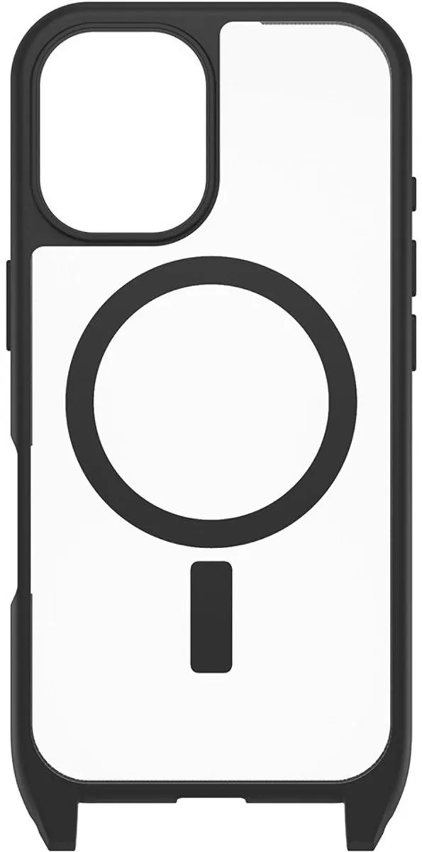 OtterBox React Necklace Hoesje 77-96818 - iPhone 16 - Clear Zwart - afbeelding 6 van 6