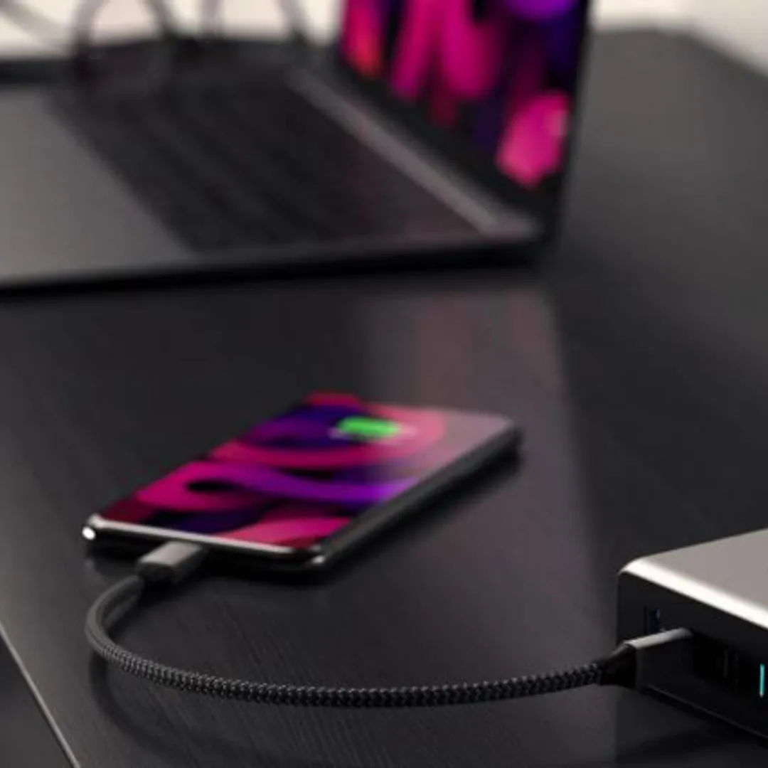 Satechi SA-ST-TCL10M Type-C naar Lightning Kabel 25cm - Grijs