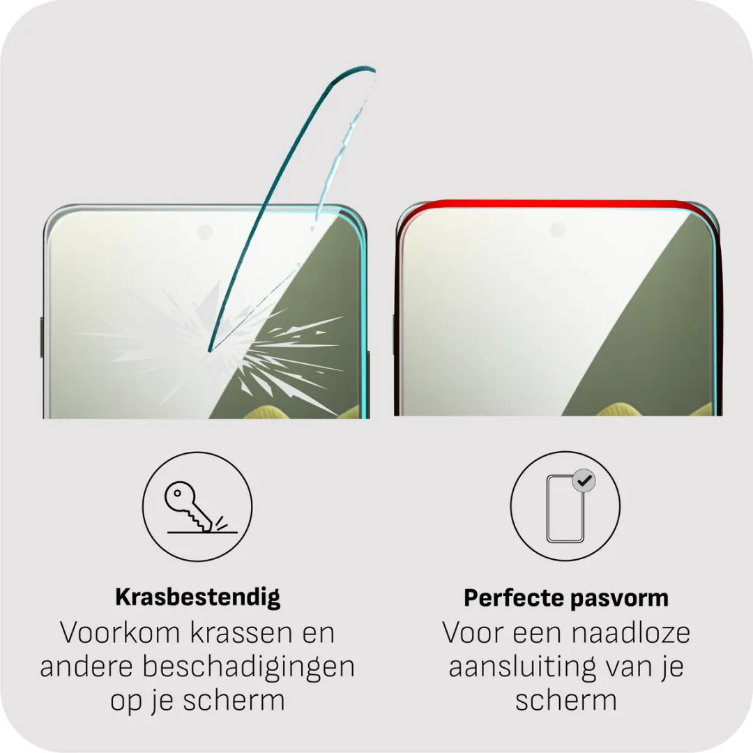 Just in Case Screenprotector Motorola Edge 70 - Gehard Glas