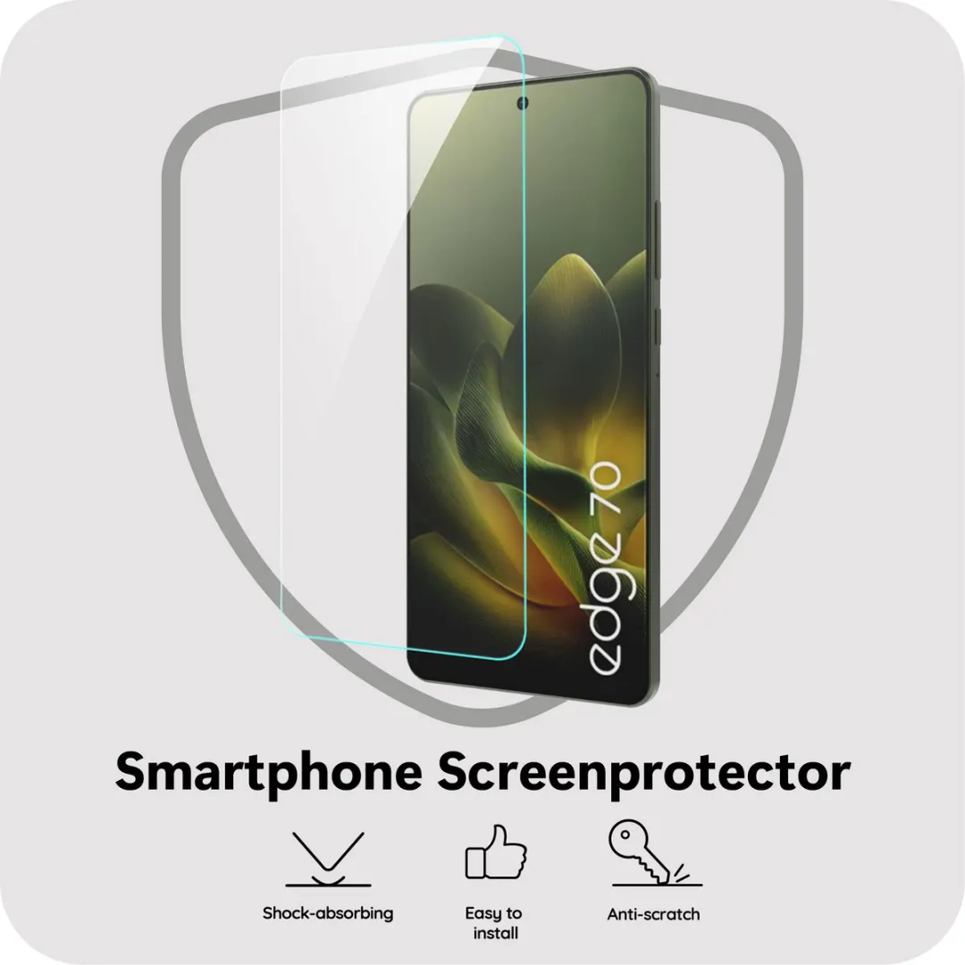 Just in Case Screenprotector Motorola Edge 70 - Gehard Glas