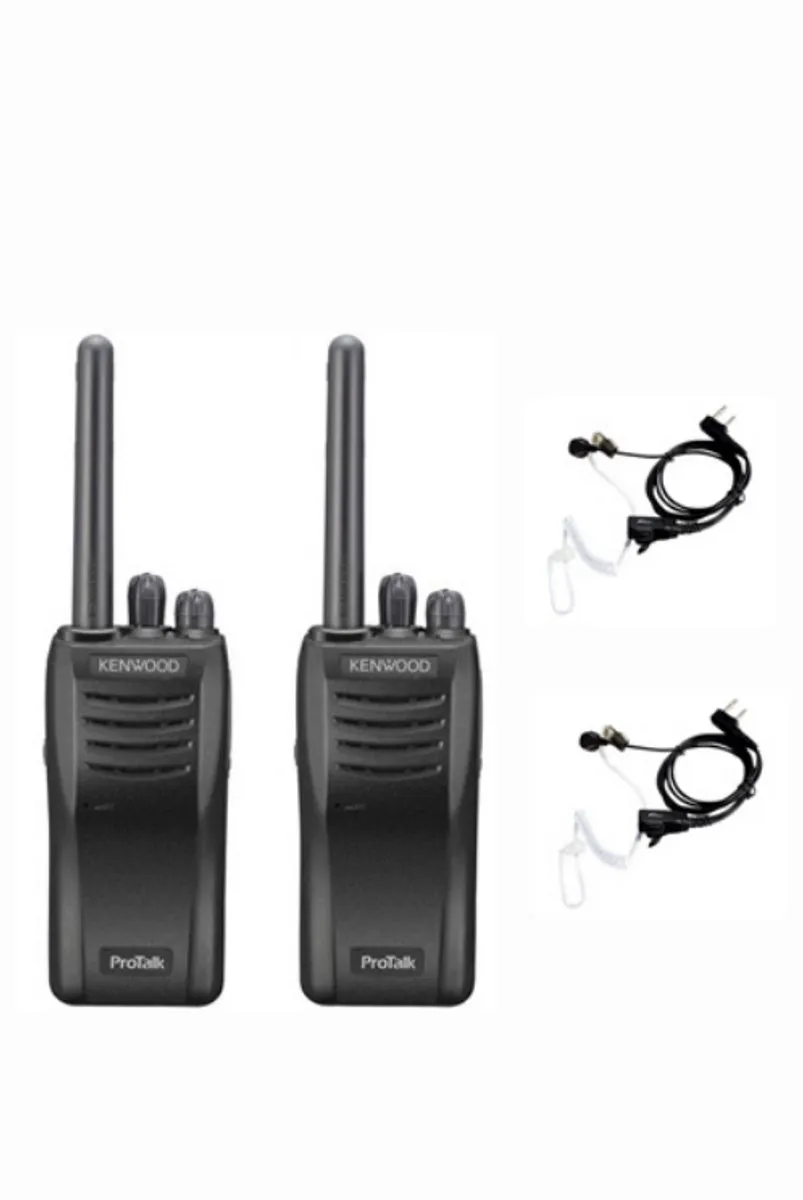 Kenwood TK-3501 Set 2 Handsets - 16 Kanalen - Zwart