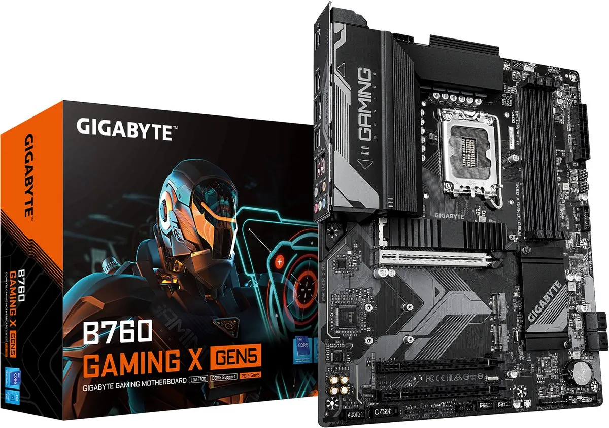 Gigabyte B760 GAMING X GEN5 Moederbord - ATX