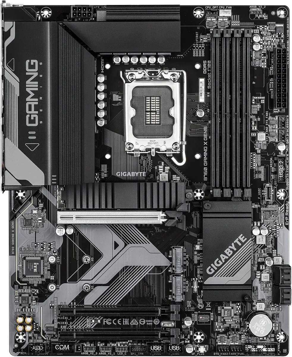 Gigabyte B760 GAMING X GEN5 Moederbord - ATX