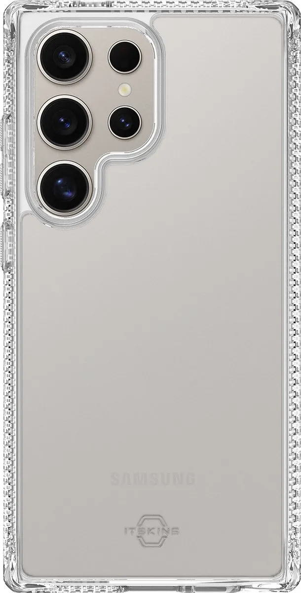 Itskins SpectrumClear-R Hoesje Samsung Galaxy S24 Ultra - Transparant