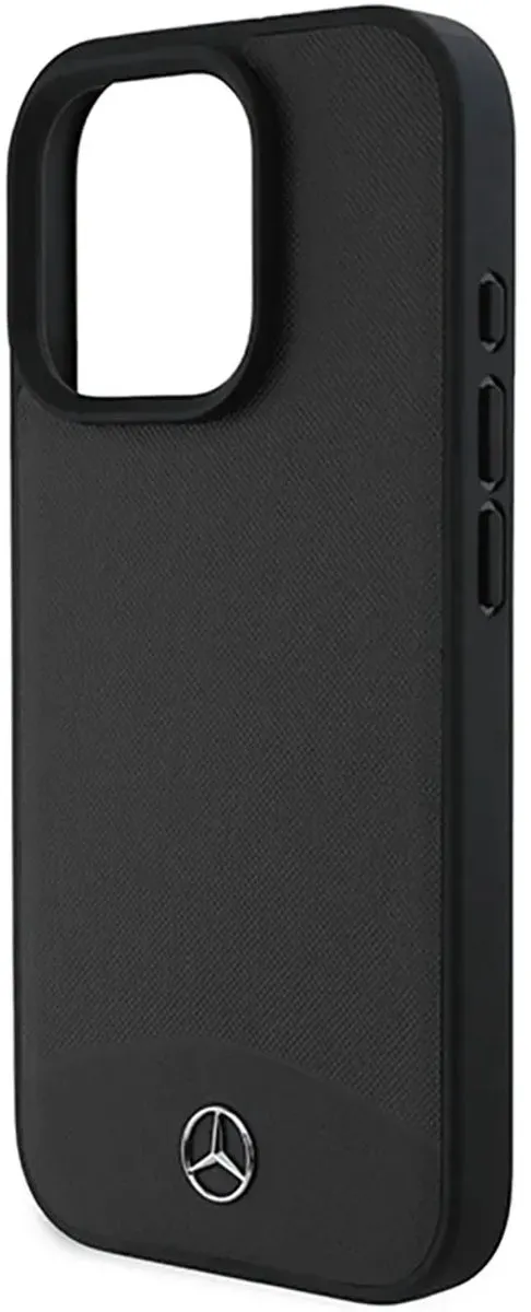Mercedes-Benz Backcase Hoesje iPhone 16 Pro Max - Effen Zwart - afbeelding 2 van 6