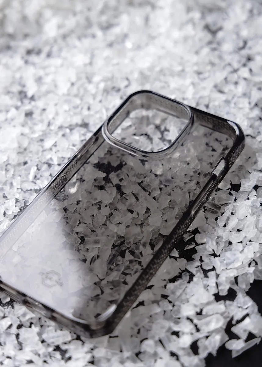 ITSKINS Spectrum R Clear Apple iPhone 14 Hoesje - AP4N-SPECM-SMOK - Zwart/Transparant