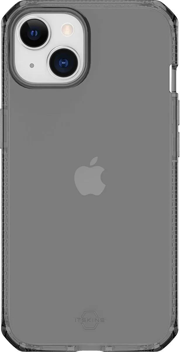 ITSKINS Spectrum R Clear Apple iPhone 14 Hoesje - AP4N-SPECM-SMOK - Zwart/Transparant