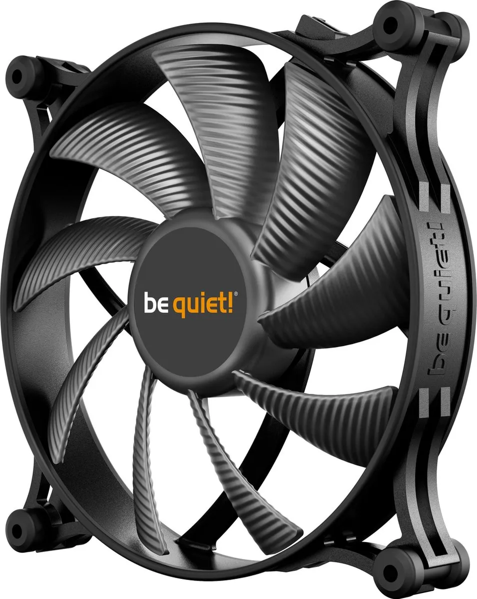 be quiet! Shadow Wings 2 BL086 Ventilator 140mm - Zwart