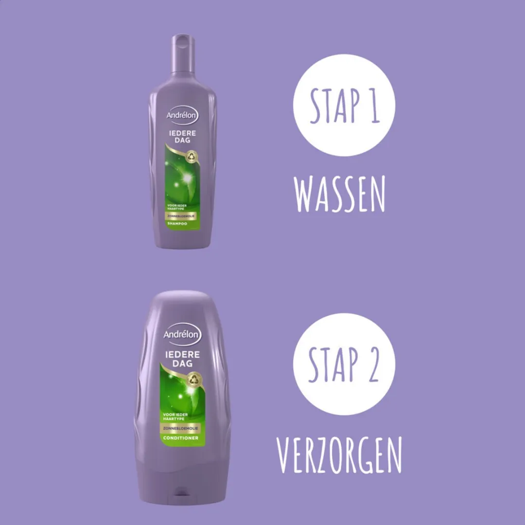 Andrélon Conditioner Iedere Dag - 1000ml (4x250ml)