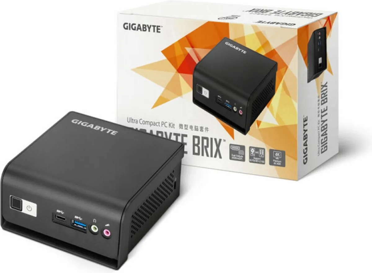 Gigabyte BRIX BMPD-6005 Barebone PC - 4Kernen