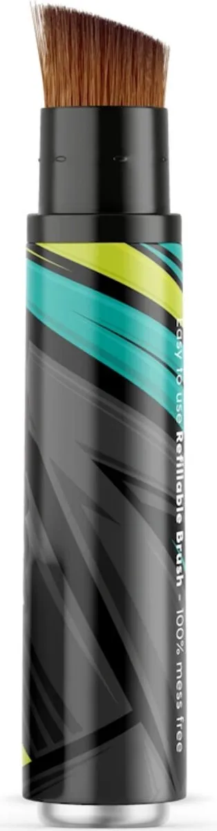 AMICI Cosmetics Hervulbare Kwast Solar Speed Zonnebrandcrème - Zwart