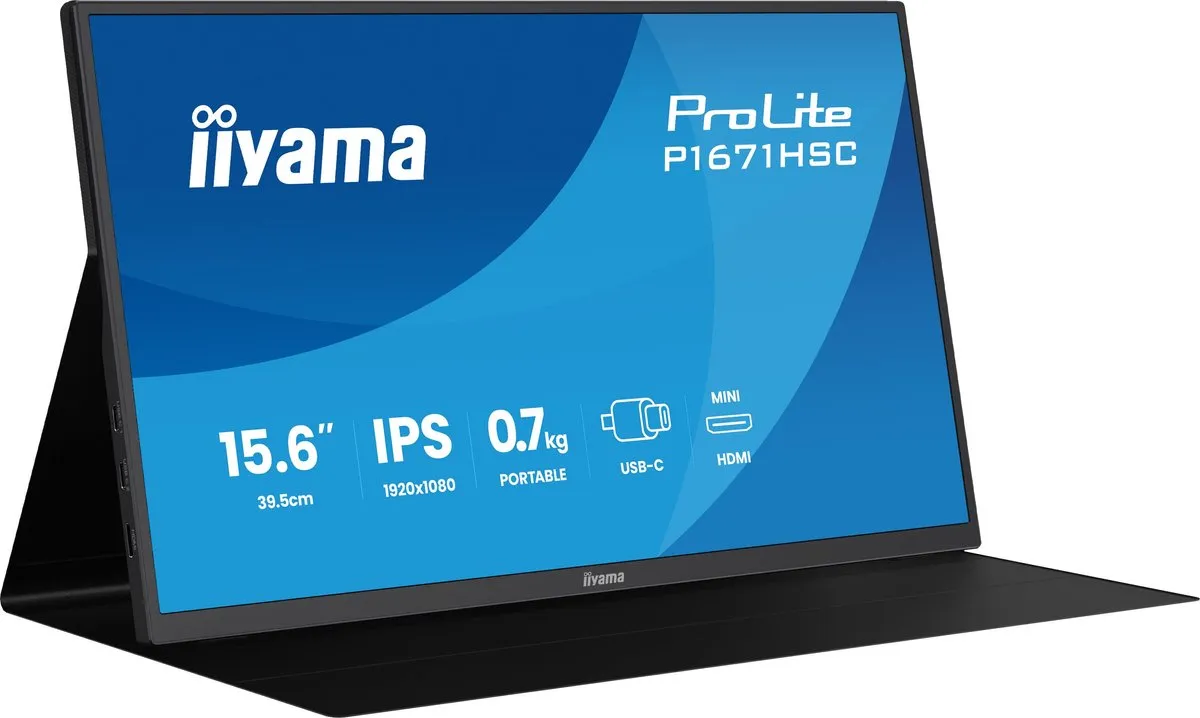 iiyama Prolite P1671HSC-B1 Monitor 16" Full HD IPS