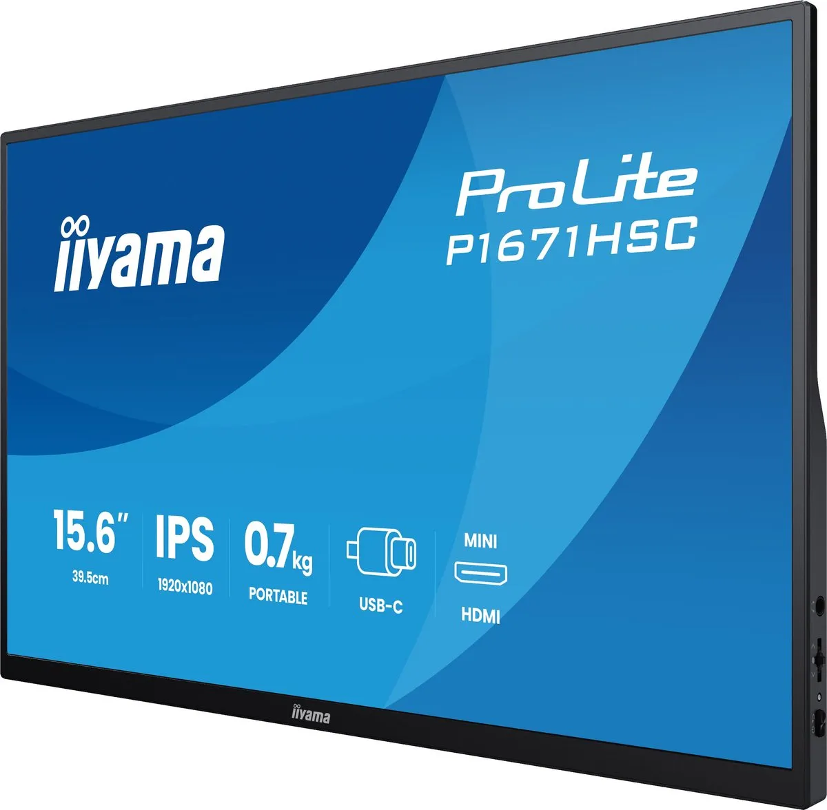iiyama Prolite P1671HSC-B1 Monitor 16" Full HD IPS