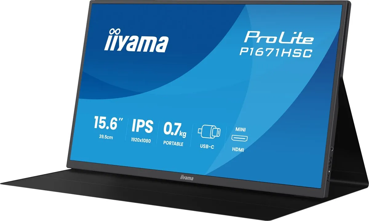 iiyama Prolite P1671HSC-B1 Monitor 16" Full HD IPS