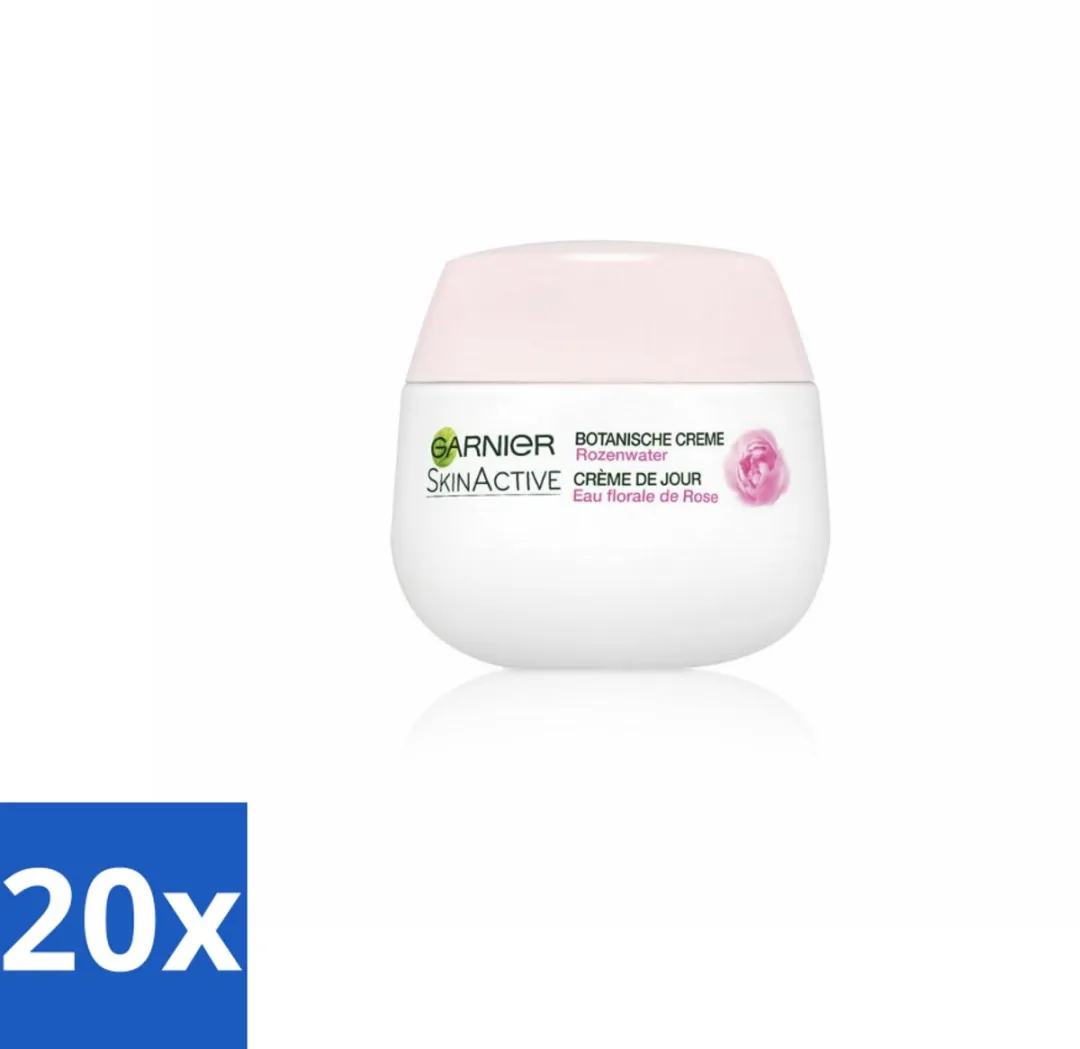 Garnier SkinActive Botanische Dagcrème Rozenwater 20 Stuks