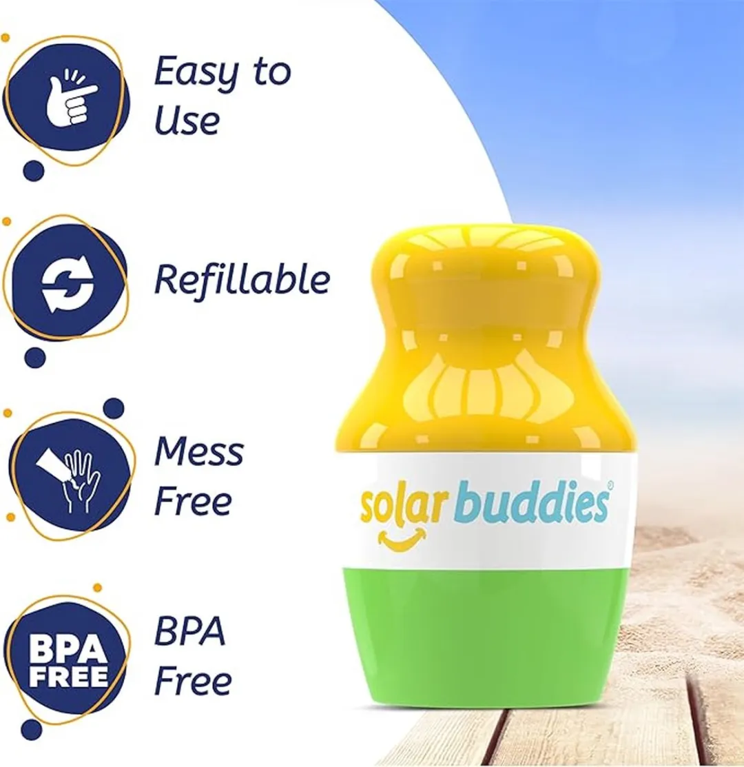 AMICI Cosmetics Solar Buddies Ollie Green Zonnebrandroller - 100ml