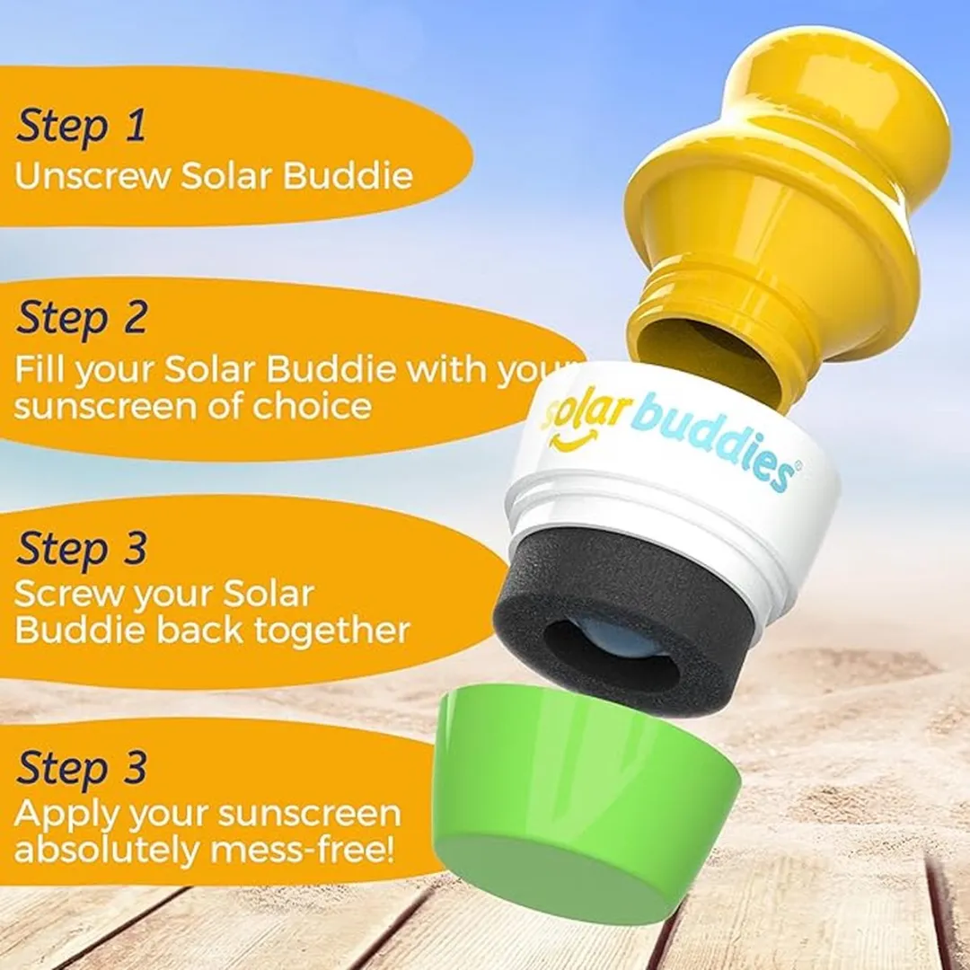 AMICI Cosmetics Solar Buddies Ollie Green Zonnebrandroller - 100ml