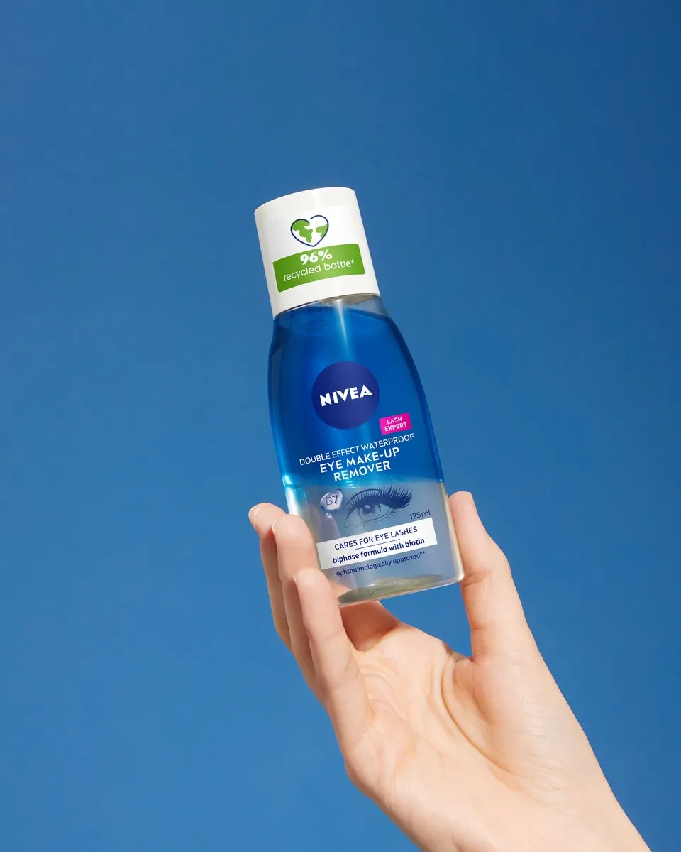 NIVEA Double Effect Waterproof Oogmake-up Remover 125ml
