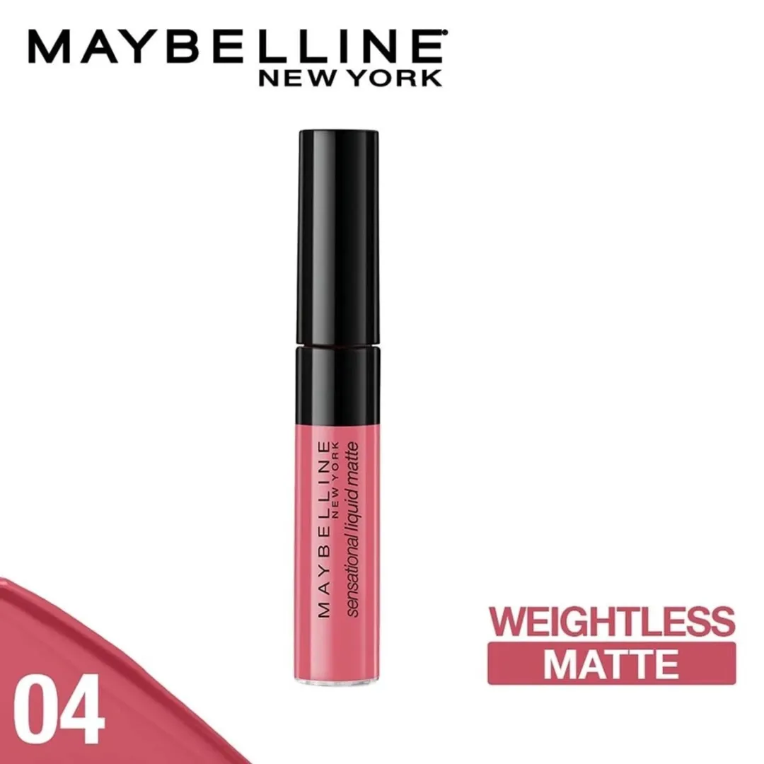 Maybelline Sensational Liquid Matte 04 Easy Berry Lippenstift - 5ml