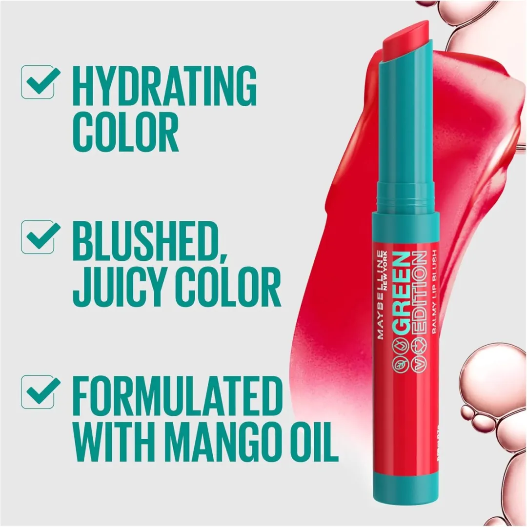 Maybelline Green Edition Balmy Lip Blush 010 Sandelwood - 1,7 g