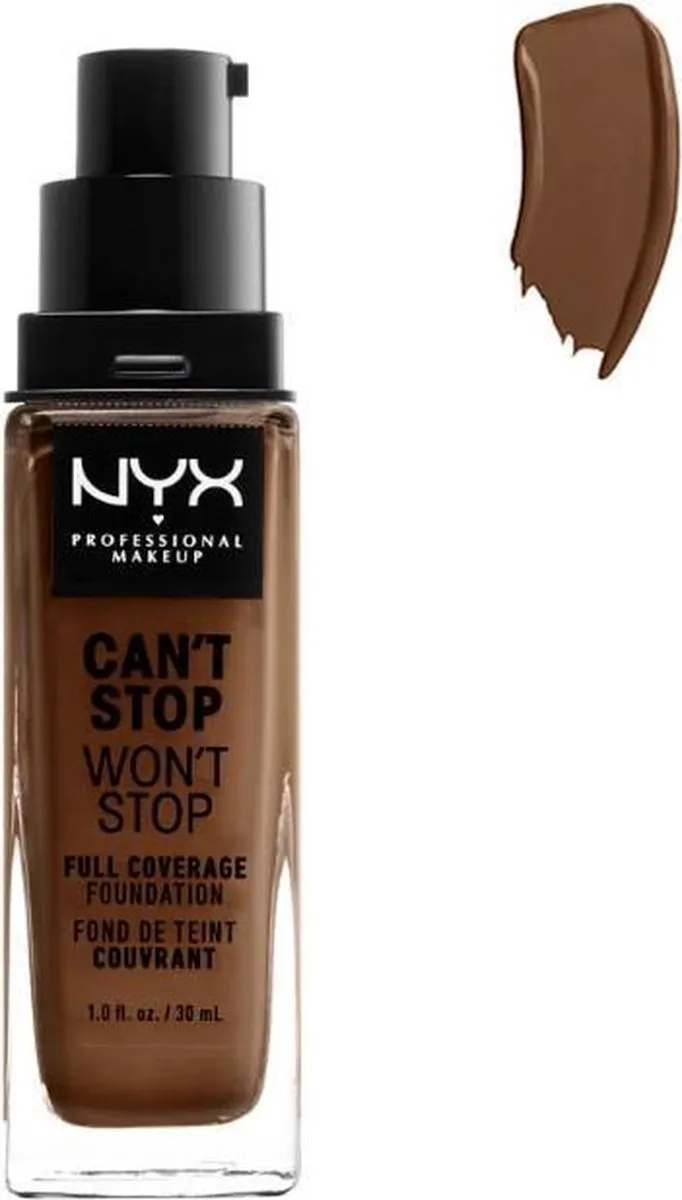 NYX Can't Stop Won't Stop Foundation Cocoa