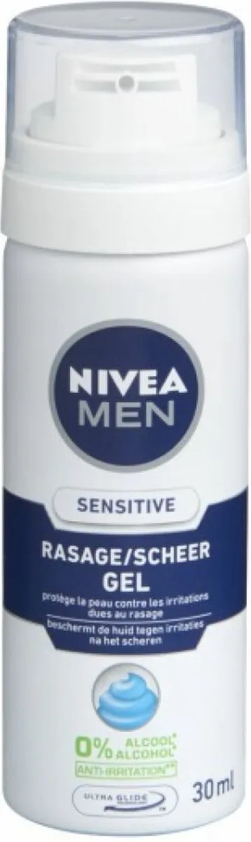 NIVEA Men Scheergel Sensitive Mini 30ml
