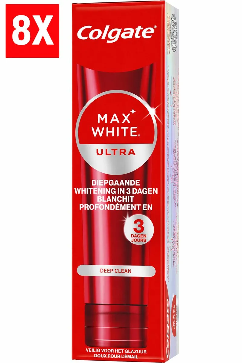 Colgate Max White Ultra Deep Clean Tandpasta 600ml