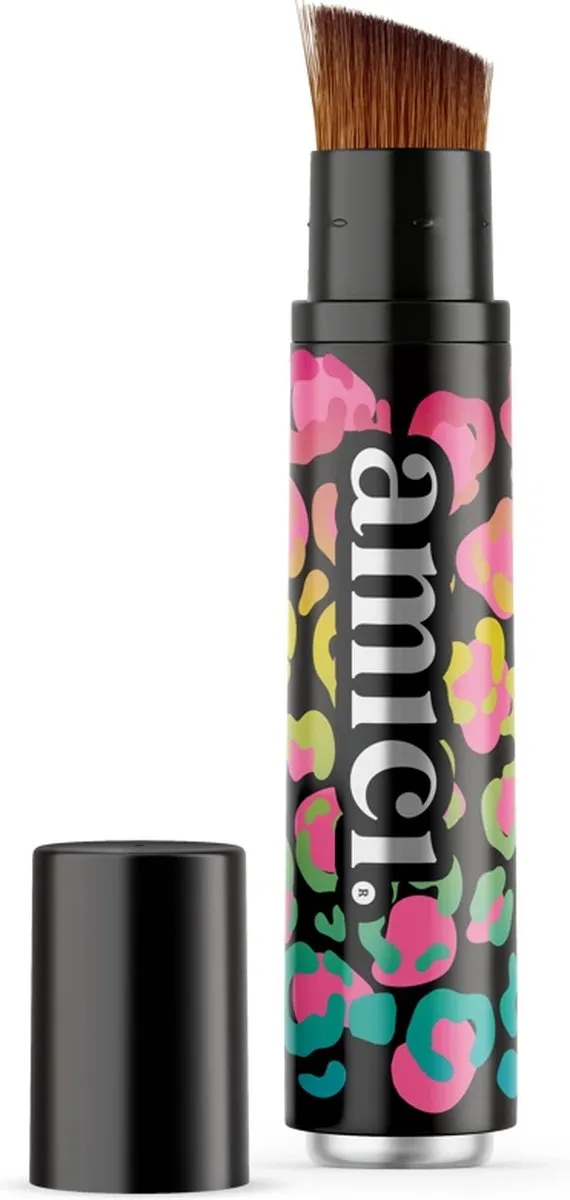 AMICI Cosmetics Pretty Panther Hervulbare Zonnebrandkwast - Roze