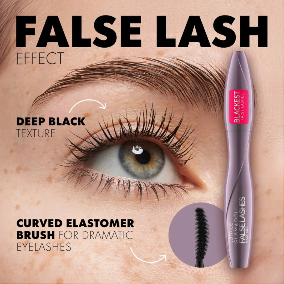 Catrice Glam&Doll False Lashes Mascara 010 Zwart - 28,5ml