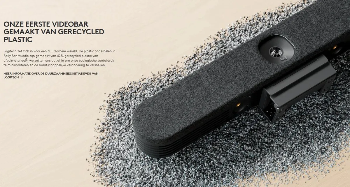 Logitech Rally Bar Huddle 960-001501 - 3MP Videobar - Antraciet